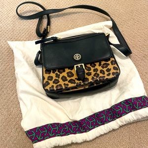 Tory Burch cheetah crossbody bag